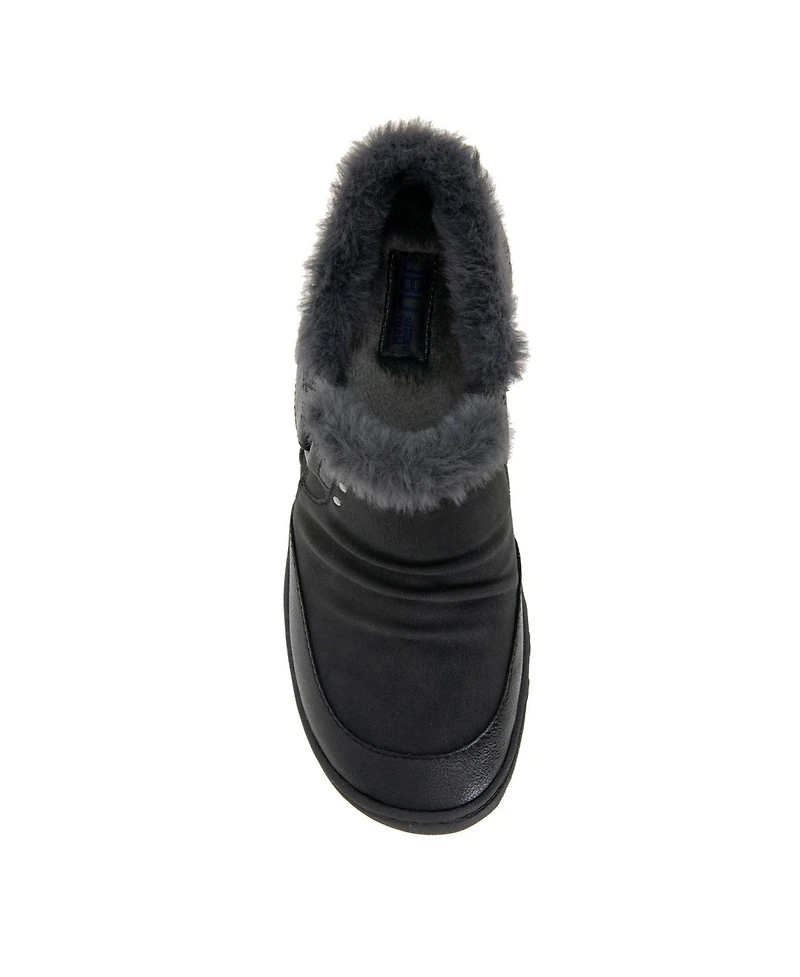 Jbu Women's Hook and Loop Heather Flat
