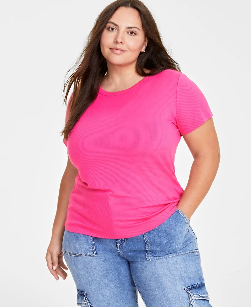 On 34th Women's Ribbed T-Shirt