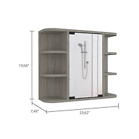 Streamdale Milan Medicine Cabinet with Ample Storage