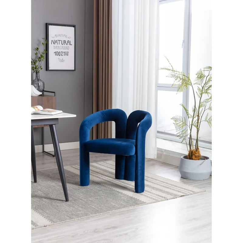 Simplie Fun Modern Fabric Upholstered Dining Chairs (Set of 2)