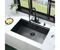 Streamdale Workstation 32 L X 19 W Undermount Kitchen Sink With Accessories