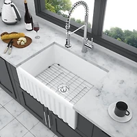 Streamdale 24" Ceramic Farmhouse Kitchen Sink