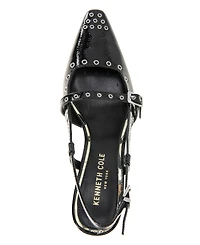 Kenneth Cole New York Women's Martha Eyelet Kitten Heel Pumps