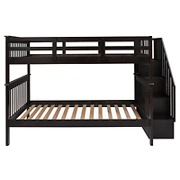 Streamdale Full-Over-Full Bunk Bed with Storage