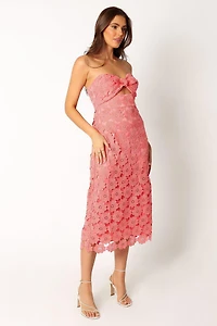 Petal and Pup Women's Tyler Strapless Midi Dress