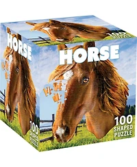 Horse 100 Piece Shaped Jigsaw Puzzle