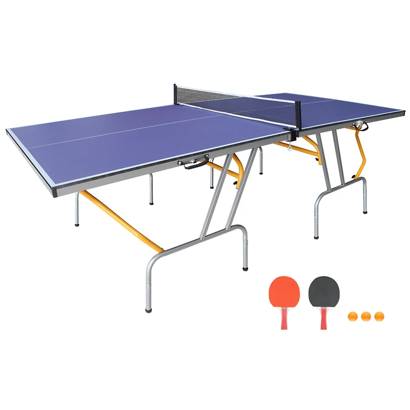 Streamdale Compact Foldable Ping-Pong Table Set Table, Paddles, Net, Balls