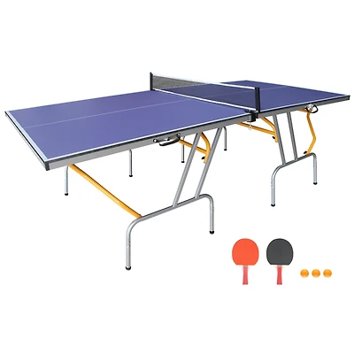 Streamdale Compact Foldable Ping-Pong Table Set Table, Paddles, Net, Balls