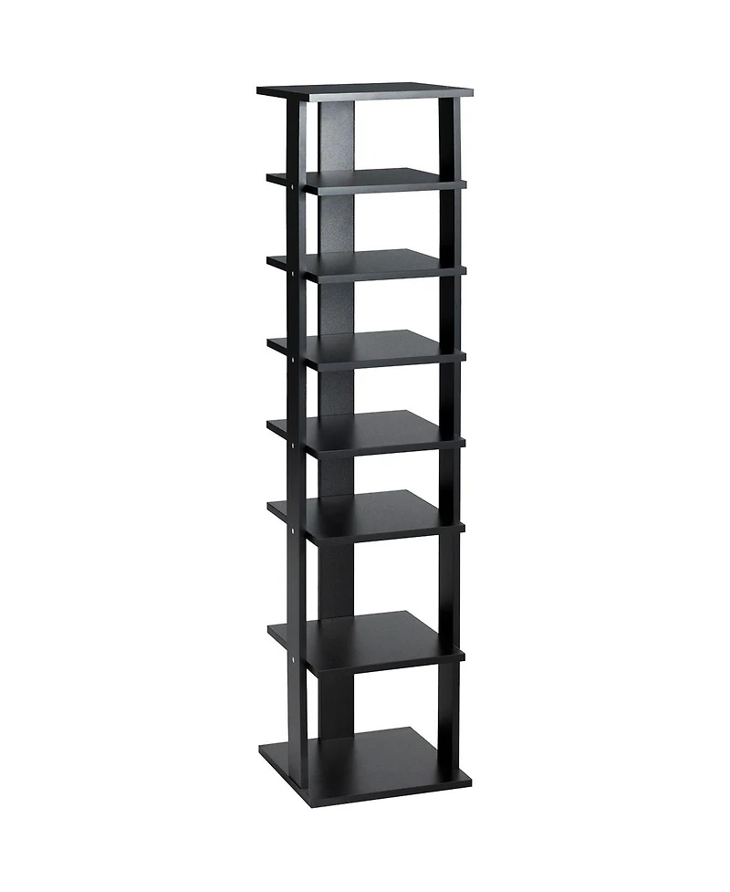 Wooden Shoes Storage Stand 7 Tiers Shoe Rack Organizer Multi-shoe Rack Shoebox