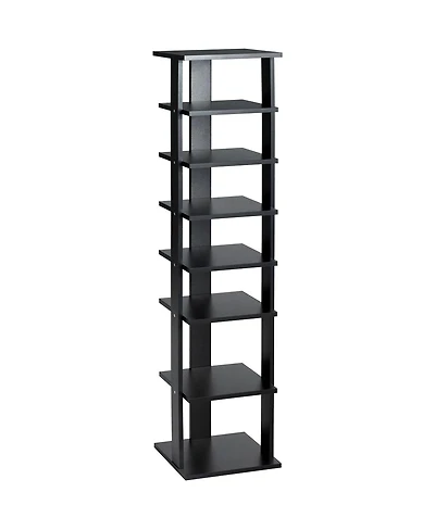 Wooden Shoes Storage Stand 7 Tiers Shoe Rack Organizer Multi-shoe Rack Shoebox
