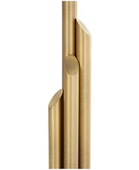 Rosemary Lane 28" Metal Abstract Tiered Pillar Accent Lamp