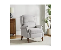 Alvin Traditional Manual recliner With Wingback
