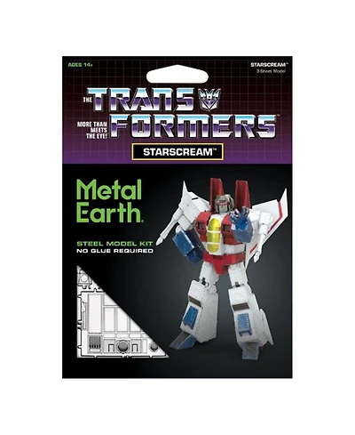 Fascinations Metal Earth Transformers Starscream Color Model Kit