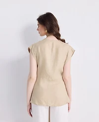 Reistor Women's Power Moves Short Sleeve Top