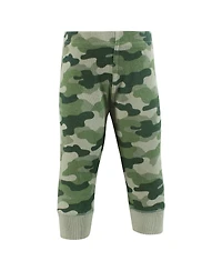 Hudson Baby Boys Insulated Slim-Leg Pants 4-Piece Warmth Bundle