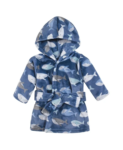 Luvable Friends Baby Boys Unisex Luxurious Unisex Spa Gown