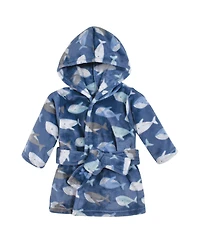 Luvable Friends Baby Boys Unisex Luxurious Unisex Spa Gown