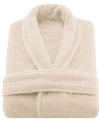 American Soft Linen Lightweight Plush Shawl Collar Bathrobes