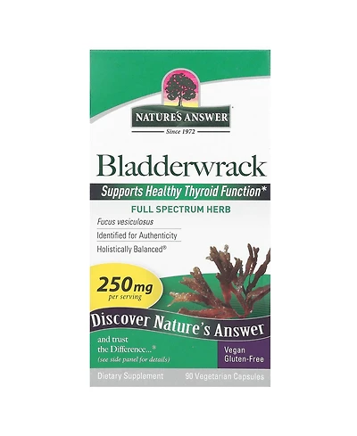 Nature's Answer Bladderwrack 250 mg