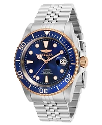 Invicta Men's Pro Diver Automatic 3 Hand Dark Blue Dial Stainless Steel Bracelet Watch