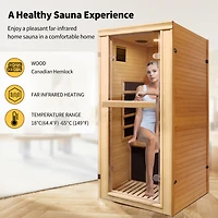 Streamdale Single person far-infrared sauna room
