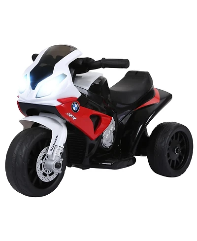 Aosom 6V Kids Motorcycle Licensed Bmw with Headlight, Music,