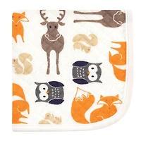 Hudson Baby Boys 12-Piece Quilted Washcloth Set