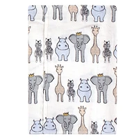 Hudson Baby Boys Little One's Cotton Flannel Bundle 14 Burp Cloths & Receiving Blankets