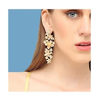 Sohi Women's Flora Drop Earrings