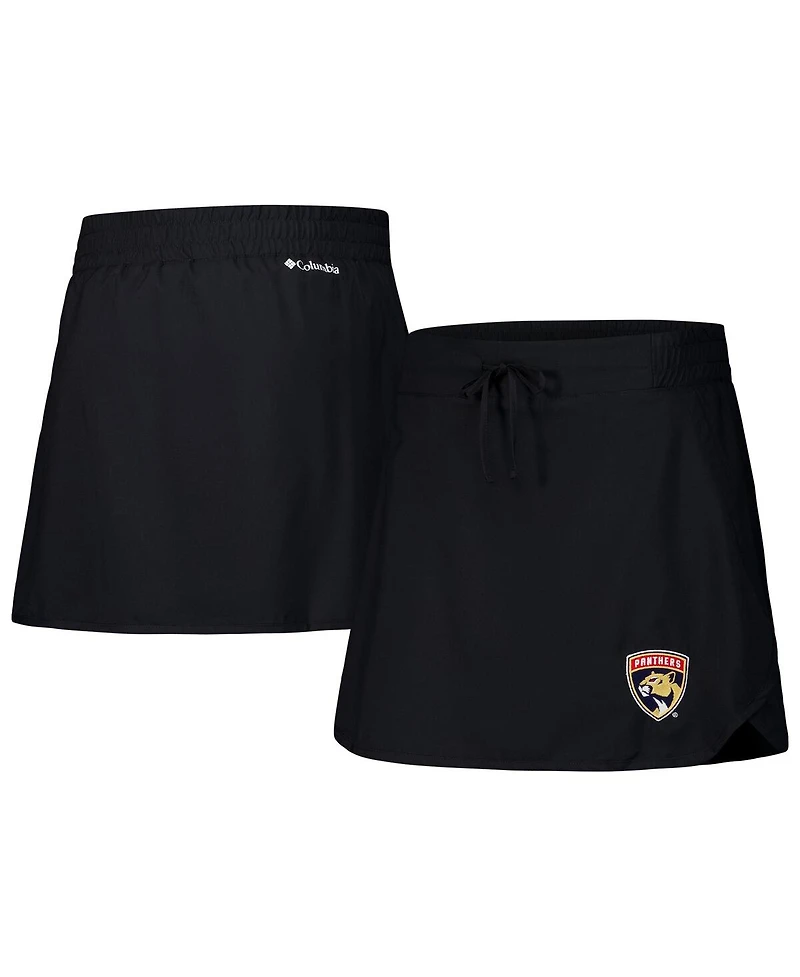 Columbia Women's Black Florida Panthers Lakewood Pines Omni-Wick Skirt