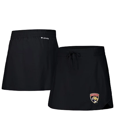 Columbia Women's Black Florida Panthers Lakewood Pines Omni-Wick Skirt
