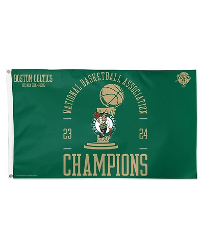 Wincraft Boston Celtics 18-Time Nba Finals Champions 3' x 5' One-Sided Deluxe Flag