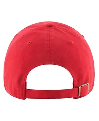 '47 Brand Men's Red Houston Cougars Clean Up Adjustable Hat