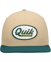 Quiksilver Men's Tan/Green Field Posture Adjustable Hat