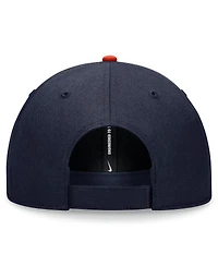 Nike Men's Navy/Orange Houston Astros Evergreen Club Performance Adjustable Hat