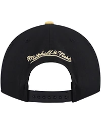 Mitchell & Ness Men's Black/Gold Purdue Boilermakers 2-Tone 2.0 Snapback Hat