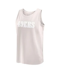 Fanatics Men's Cream San Francisco 49ers Elements Tank Top