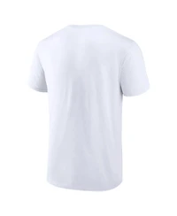 Fanatics Men's White Team Usa Bold Outline T-Shirt