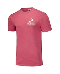 Image One Men's and Women's Crimson Alabama Crimson Tide Hyper Local Campus Poster T-Shirt