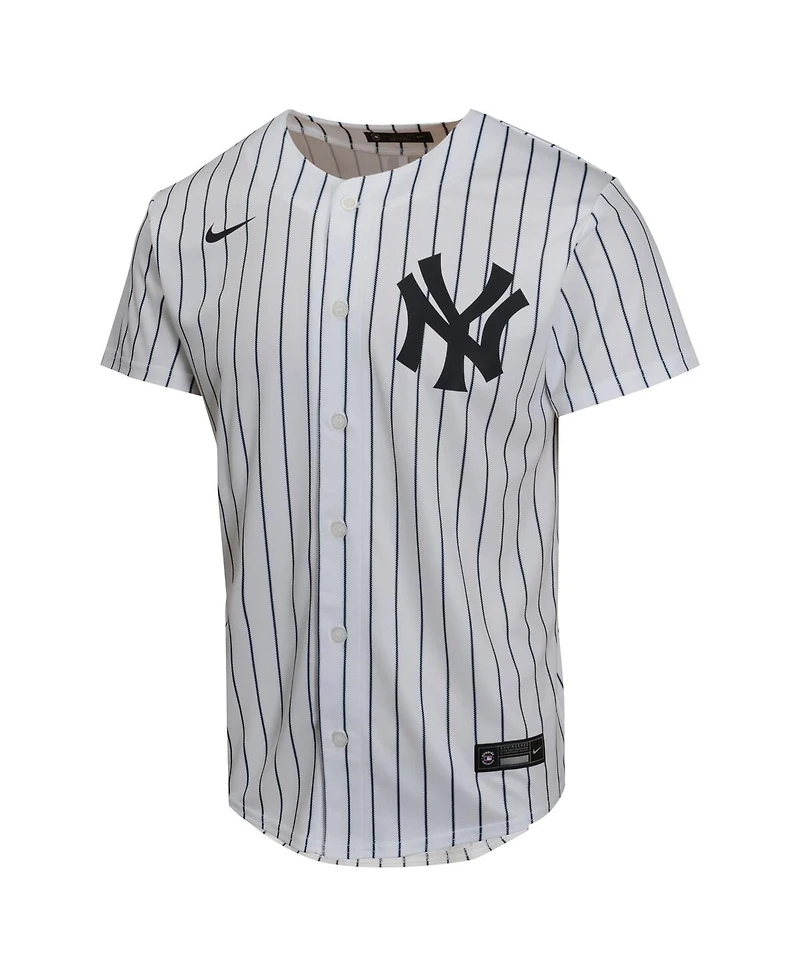 Nike Big Boys and Girls Anthony Volpe White New York Yankees Home Game Player Jersey