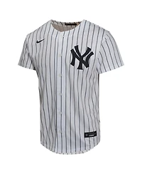 Nike Big Boys and Girls Anthony Volpe White New York Yankees Home Game Player Jersey
