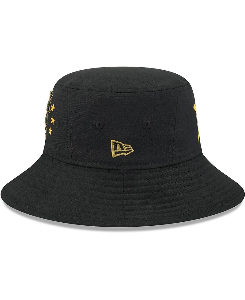 New Era Men's Black San Francisco Giants 2024 Armed Forces Day Bucket Hat