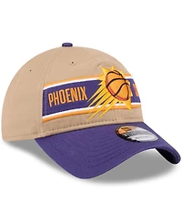 New Era Men's Tan/Purple Phoenix Suns 2024 Nba Draft 9TWENTY Adjustable Hat