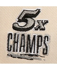 Mitchell & Ness Men's Cream/Black San Antonio Spurs 5x Nba Champions Soul Legacy Defined Snapback Hat