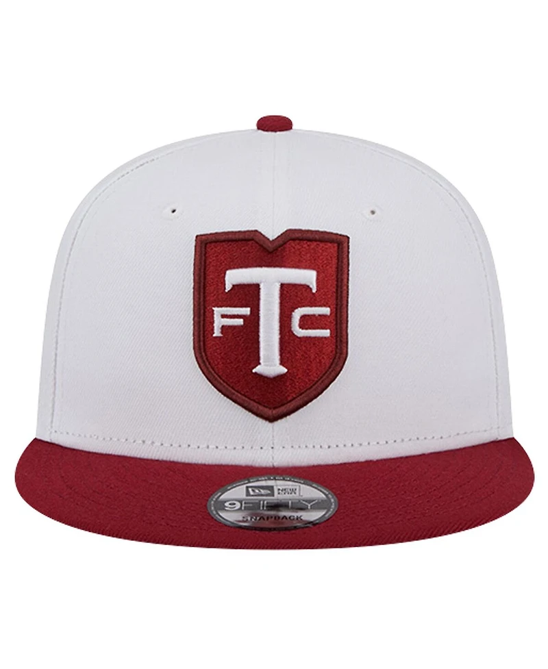 New Era Men's White Toronto Fc Jersey Hook 9FIFTY Snapback Hat