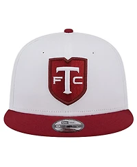 New Era Men's White Toronto Fc Jersey Hook 9FIFTY Snapback Hat