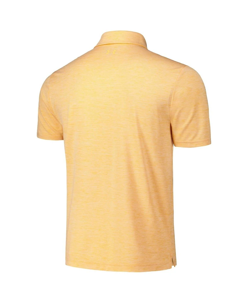 Under Armour Men's Heather Orange Valspar Championship Playoff 3.0 Polo