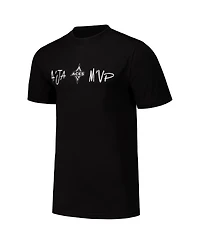 round21 Men's and Women's A'ja Wilson Black Las Vegas Aces Player Illustration T-Shirt