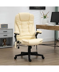 Homcom High-Back Vibration Massage Chair