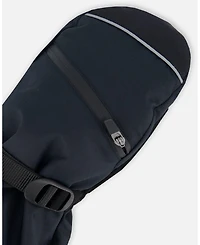 Deux par Kids Unisex Technical Mittens Black - Toddler|Child